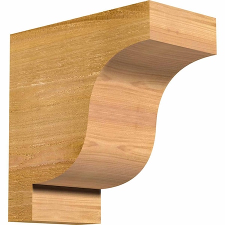 Ekena Millwork Newport Rough Sawn Rafter Tail, Western Red Cedar, 6"W x 12"H x 12"L RFT06X12X12NEW00RWR